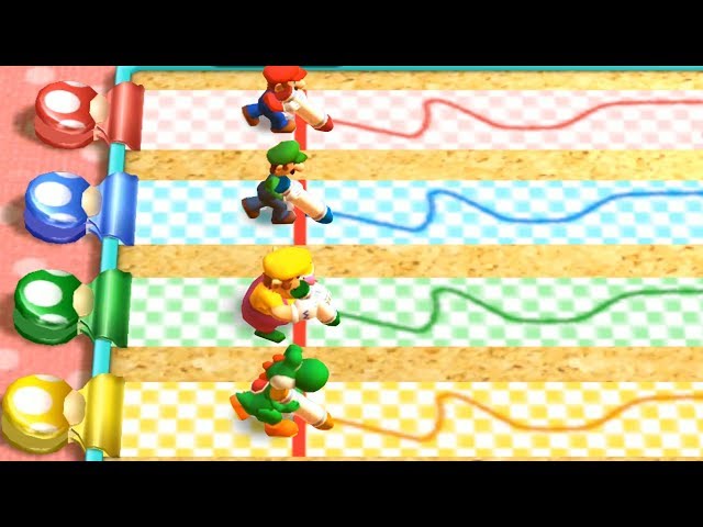 Mario Party: The Top 100 Minigames - Mario Vs Luigi Vs Wario Vs Yoshi(Hard COM)