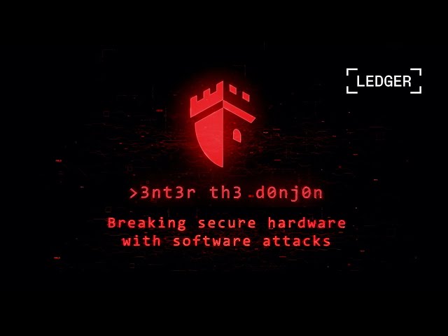 Breaking secure hardware with software attacks | Enter the Donjon