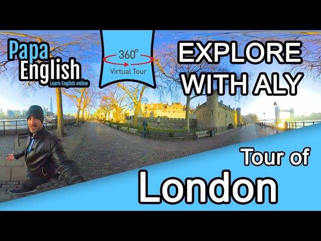 Explore London in 360 with Aly! (Watch in 4k!)