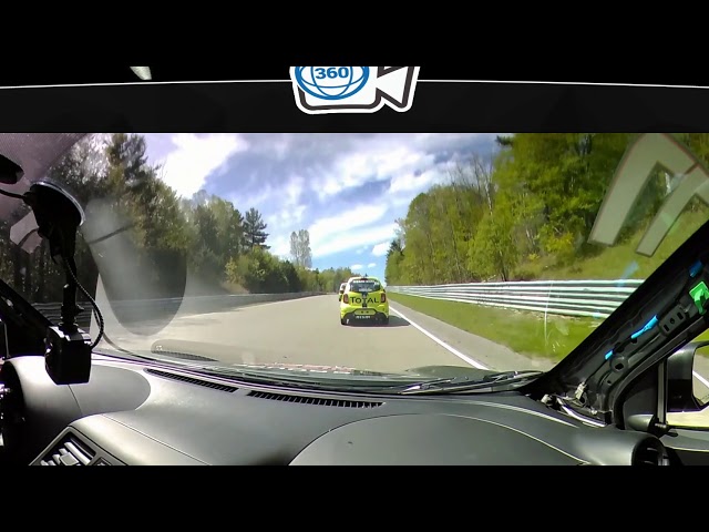 Nissan Micra Cup race 2 from car # 77 in 360 degree (FULL RACE, UNEDITED)