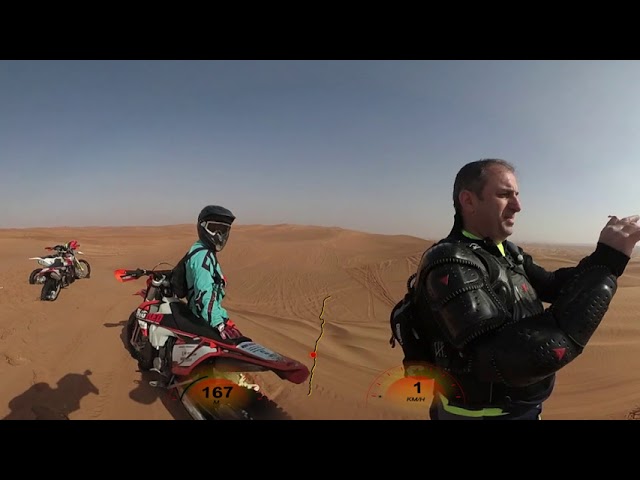 Dubai Desert Motocross Trip