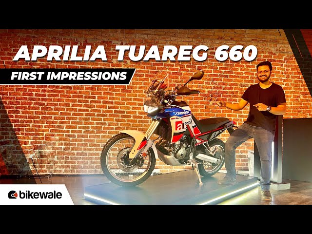 2024 Aprilia Tuareg 660 Walkaround | Seating Comfort, Features, Price & More | BikeWale