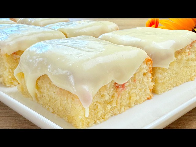 Quick Delicious Cake recipe - You will make this cake every day! Lemon Cake Recipe - Easy recipe