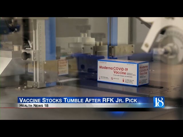 Health News 18: Vaccine Stocks Tumble After RFK Jr. Pick