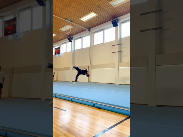 Real Life Ninja Training 🥷 #martialarts #tricking #parkour #gymnastics #turnen #flip