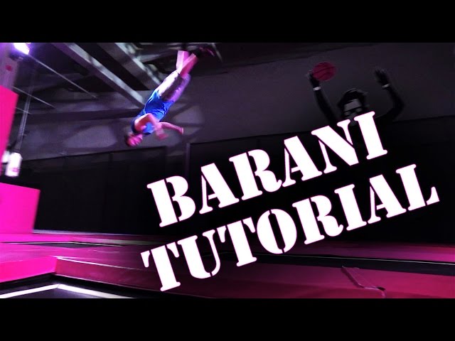 BARANI (Frontflip 180) lernen | TRAMPOLIN Tutorial (deutsch)