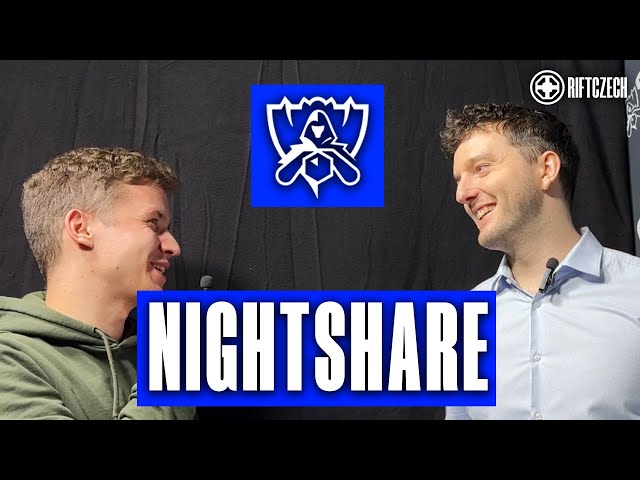 NIGHTSHARE: Báli jsme se vyhrát, ve scrimech jsme poráželi LCK, FNC v krizi není | WORLDS 2024