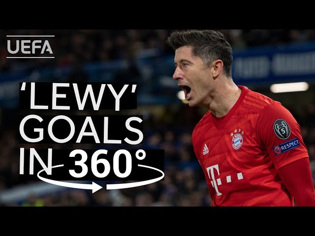 All LEWANDOWSKI 2019/20 #UCL GOALS in 360°