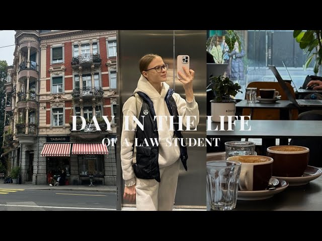 DAY IN MY LIFE AS A LAW STUDENT - uni vlog, law school, campus life