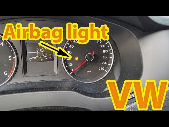 Reset air bag light on MK6 Jetta for as little as $20