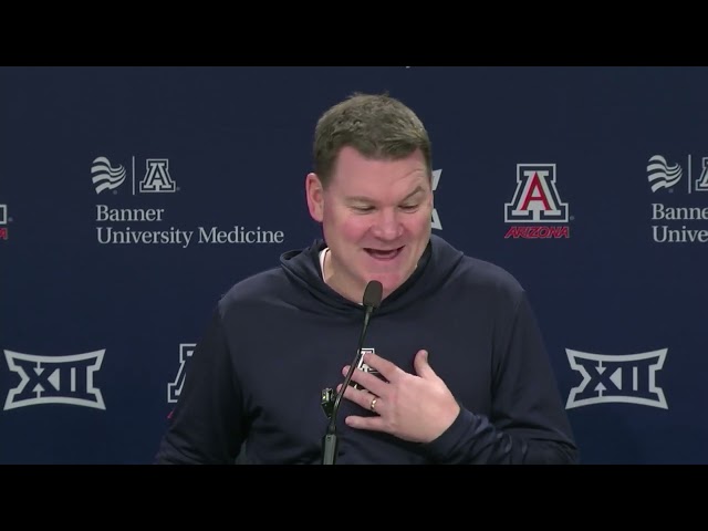 Arizona Basketball Press Conference - Tommy Lloyd