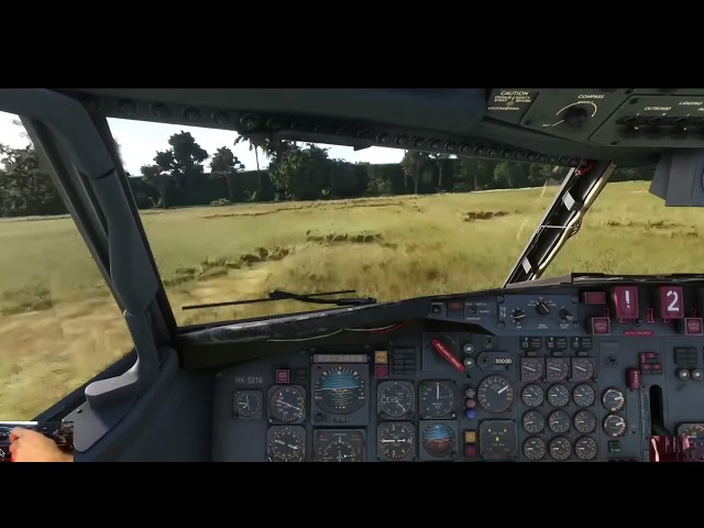 Crashing a 727 in Bogota | Real? Fake pilot