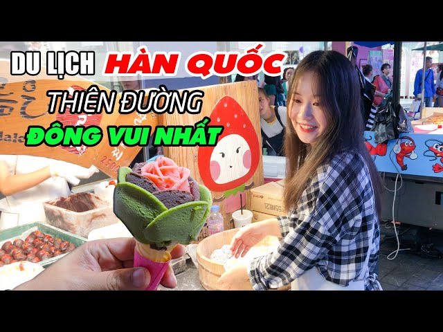 KOREA TRAVEL ▶ Discover the Fashion Shopping and Street Food in Myeongdong night market