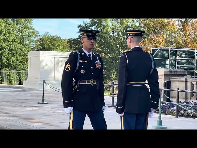 Changing of the Guard - Tomb of the Unknown Soldier 11.2.2024