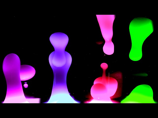 Multicolor Lava Lamp, 2 Hour relaxing TV Background