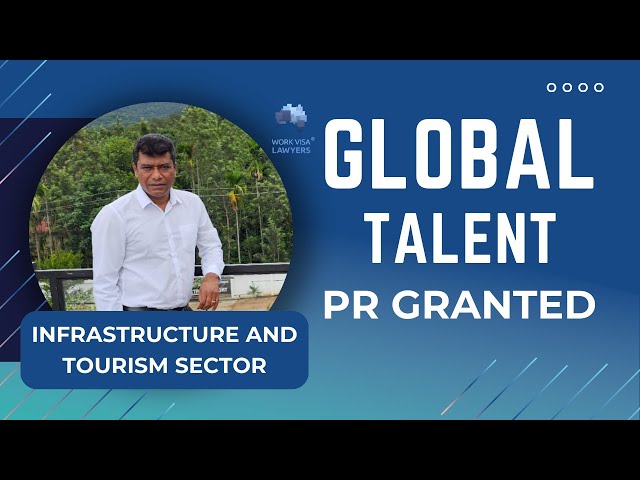 Global Talent Visa Granted - Infrastructure and Tourism Sector