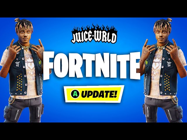 *NEW* FORTNITE JUICE WRLD UPDATE OUT RIGHT NOW!! NEW FREE SKINS, LIVE EVENT CONCERT, KICKS & MORE!