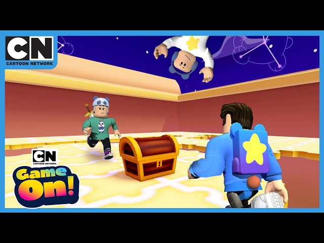 Roblox | Playing Falling Pieces | Game On! | Cartoon Network UK