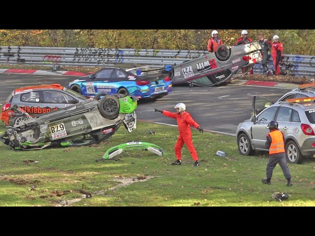 NÜRBURGRING CRASH & FAIL Compilation - Mistakes, CHAOS Racing Nordschleife Nurburgring