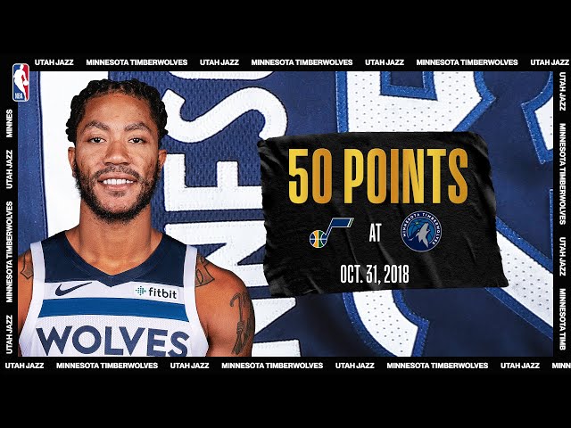 Derrick Rose Drops Career-High 50 PTS | #NBATogetherLive Classic Game