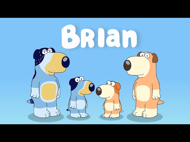 Bluey But Its Brian From Family Guy