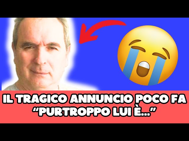 LAMBERTO SPOSINI, IL TRAGICO ANNUNCIO POCHI MINUTI FA: “PURTROPPO LUI È…”