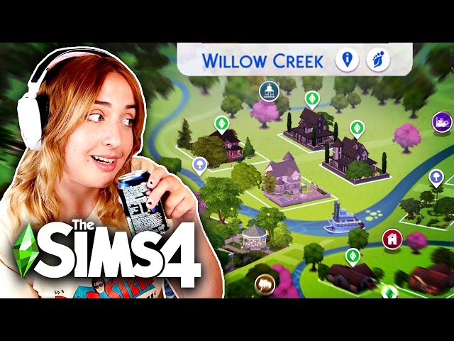 Besties, I have renovated all of Willow Creek (The Sims 4)