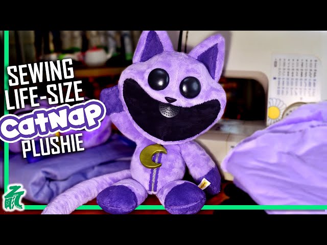 I Made CatNap Plush In REAL LIFE | Sewing Poppy Playtime 3 Mega 8KS 3D Printed Smiling Critters