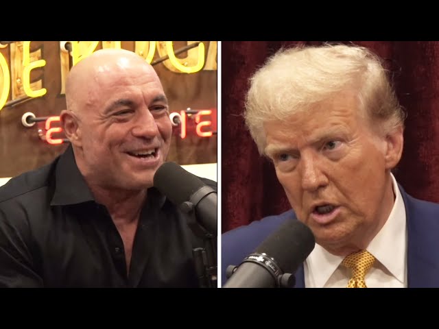 Joe Rogan STUNNED by Trump's incoherence, LAUGHS in his face