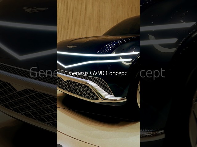 Preview of Genesis "GV90" | The Neolun Concept #genesisneolunconcept