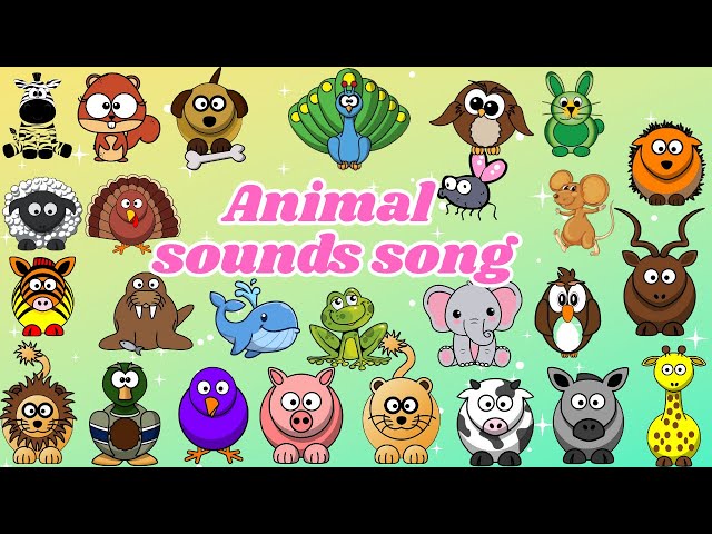 Meet the Farm Animals! Sing Along with Animal Sounds | Ri Be Nho - Kids TV