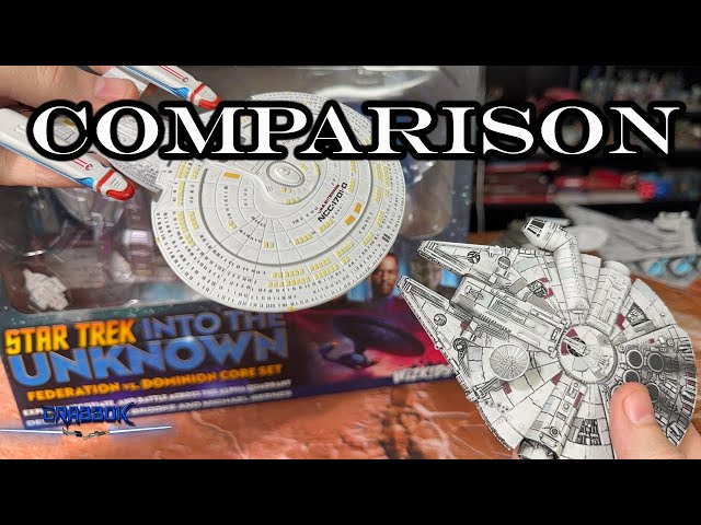 Comparing Ships from Star Trek Into the Unknown to Other Games like Armada and X-Wing