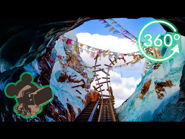 360º Ride on Expedition Everest - Front Row