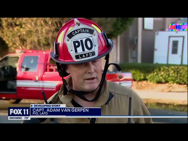 LAFD: Storage Yard Blaze in North Hollywood | October 20, 2024