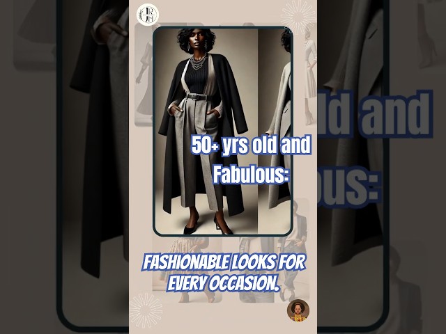 AGELESS FASHION: STUNNING Outfit IDEAS for Women OVER 50! #fashion