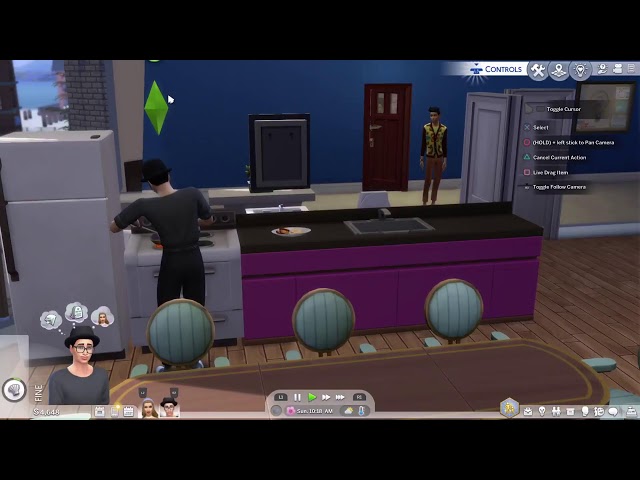 Playing sims 4 for long time