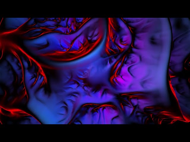 Organic Abstract Liquid 4K Long Screensaver || Wallpaper || Background Video Peaceful Relaxation