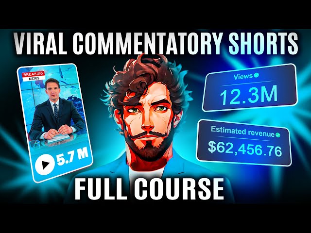 How I Make Viral Faceless Youtube Commentatory Shorts with AI ( Step By step)