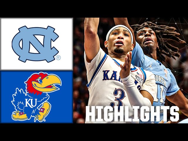 North Carolina Tar Heels vs. Kansas Jayhawks | Full Game Highlights | ESPN College Basketball