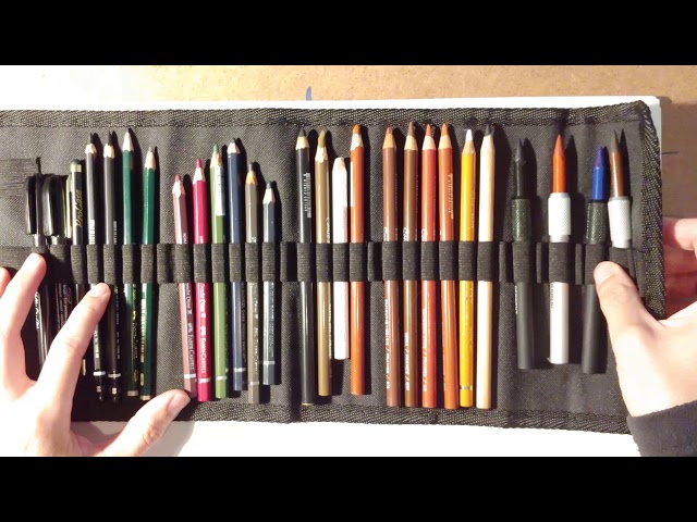 Niji Roll Pencil Case Art Supply Review