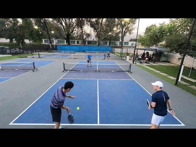 Bad Pickleball Pro Level Rec Scott Crandall Brian Bonilla Matt Baca Sergey Serega 3 Games