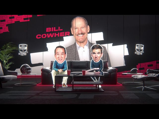 Bill Cowher stops by to root for his Steelers with the bros | MNF ManningCast