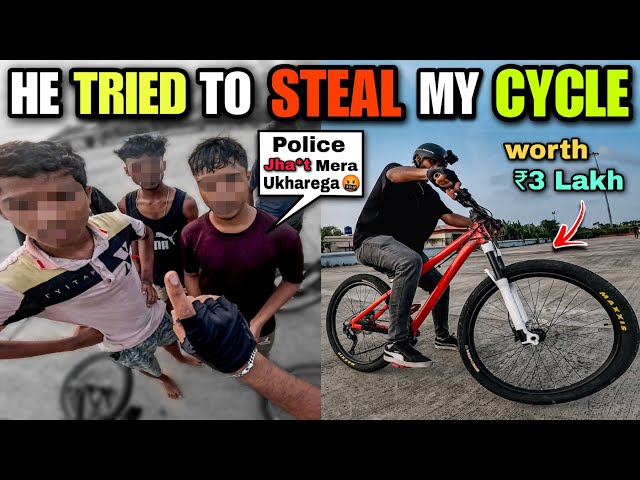 THIEF TRIED STEALING MY BIKE | We Fought Back!