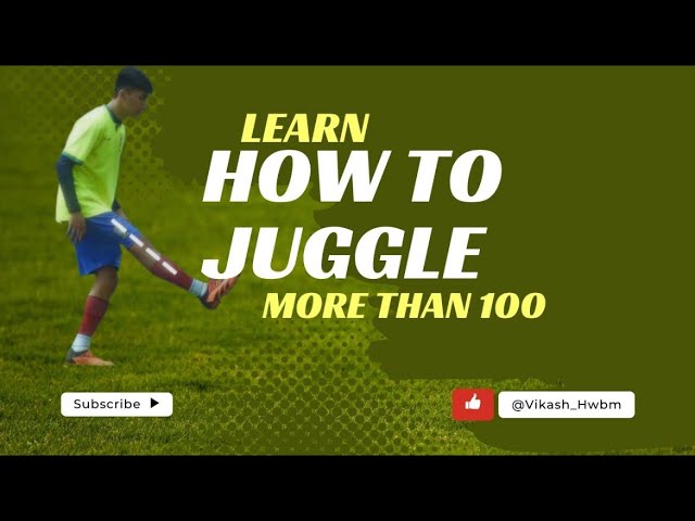 Learn HOW TO JUGGLE ⚽️.#football #footballskills #tutorialvideo  #soccer #juggling