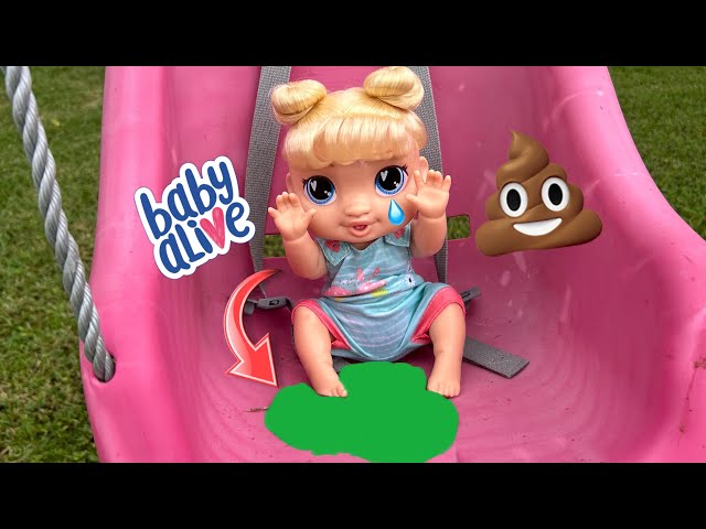 BABY ALIVE Doll has a BIG Accident Compilation videos 1 hour