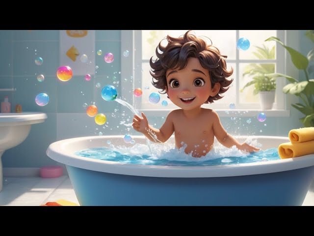 Splash Splash it's bath time kids song || kids rhymes song || voo voo kids