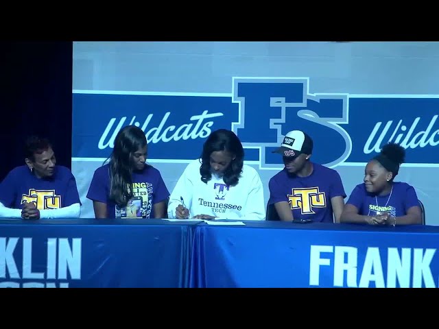 Franklin-Simpson Lady Wildcat basketball star LaReesha Cawthorn signs to Tennessee Tech