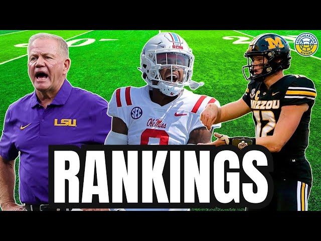 SEC Football Power Rankings 2024: Week 2 Edition