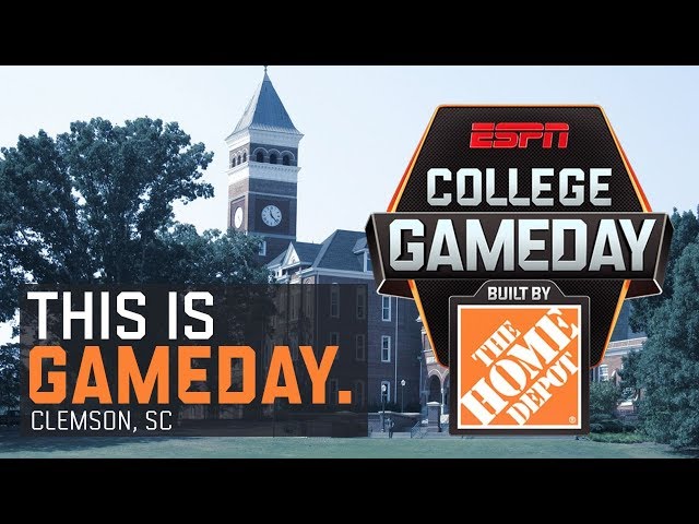 ESPN College Gameday at Clemson