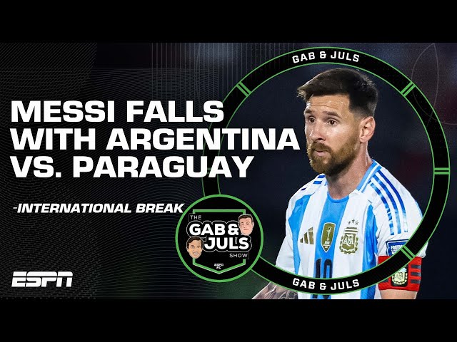 ‘MESSI WASN’T HAPPY!’ 😬 Argentina fall 1-2 vs. Paraguay, England win NL promotion & more! | ESPN FC